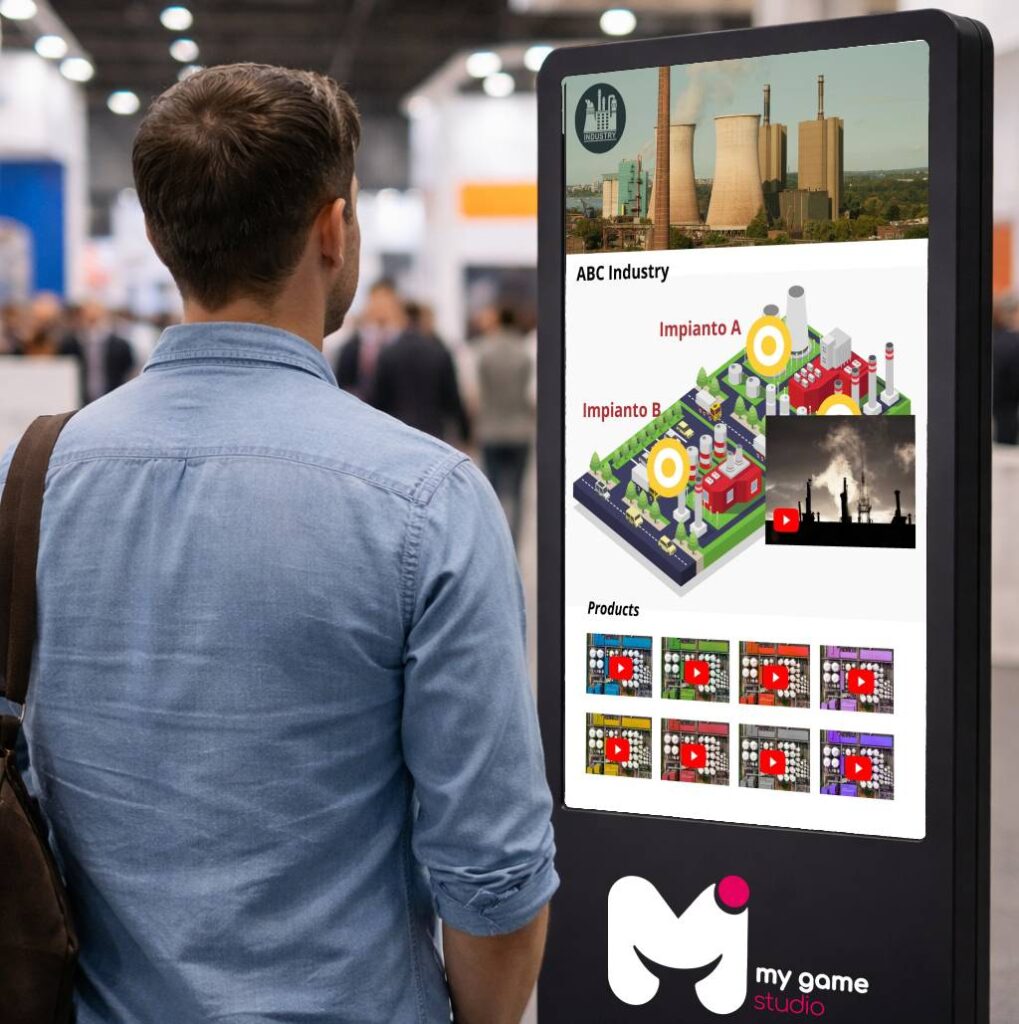 totem e gamification nelle fiere di settore - MyGame Studio